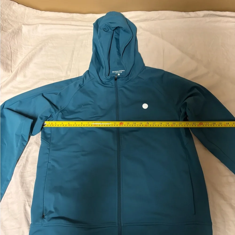 Outerknown Active Blue Full-Zip Jacket - Picture 3 of 4